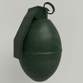 M26 - American hand defensive grenade.